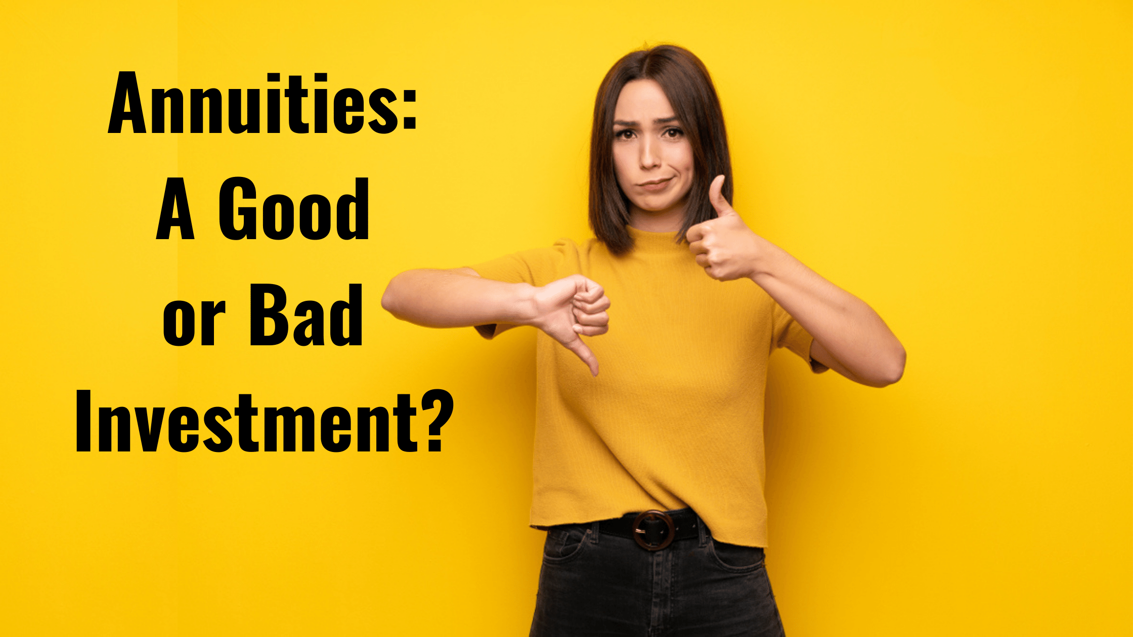 Are Annuities Bad? [Video] • Medallion Financial Group