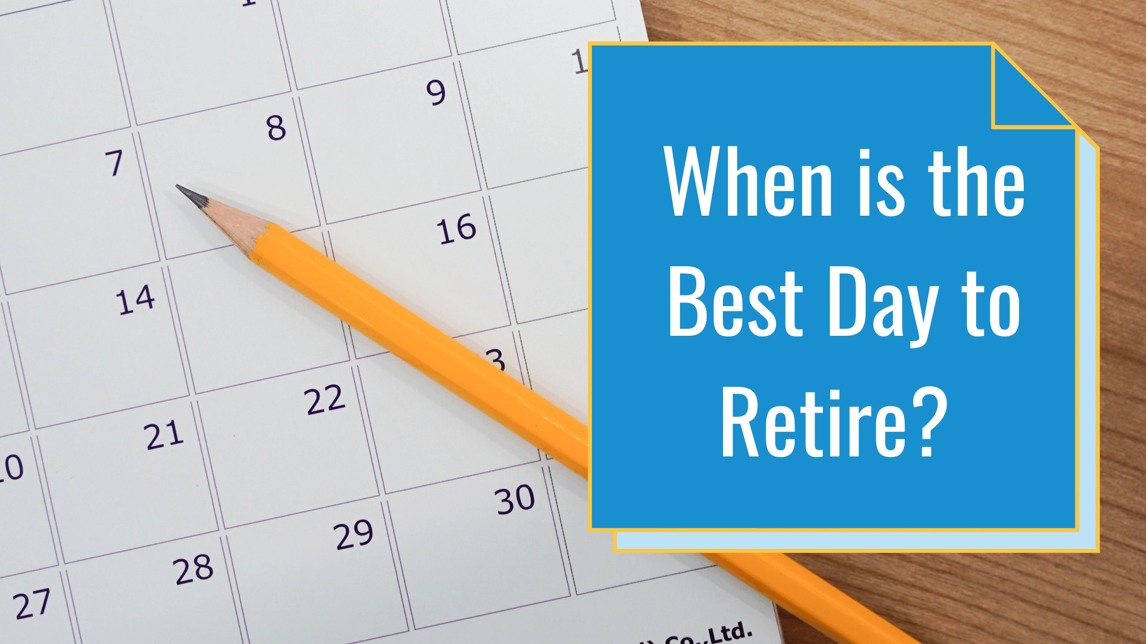 When is the Best Day for a FERS Employee to Retire? [Video]